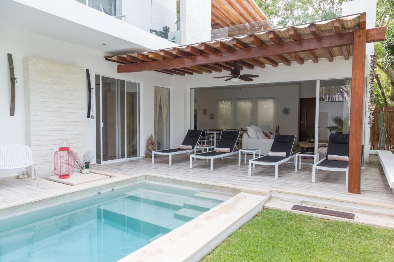 Luxury Private Villas , Private Pool, Private Garden, Jacuzzi, 24Hours Security Tulum Eksteriør bilde