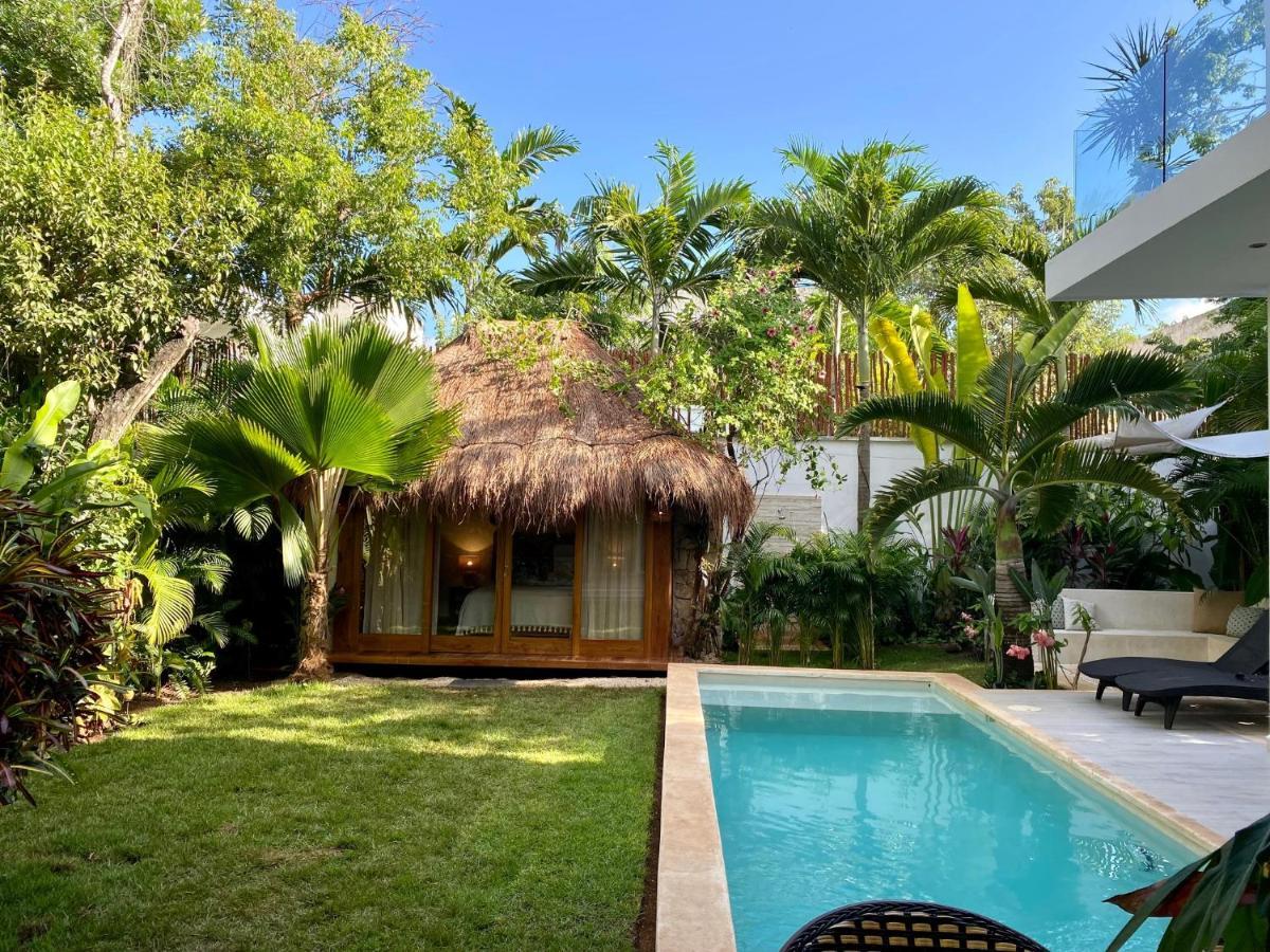 Luxury Private Villas , Private Pool, Private Garden, Jacuzzi, 24Hours Security Tulum Eksteriør bilde